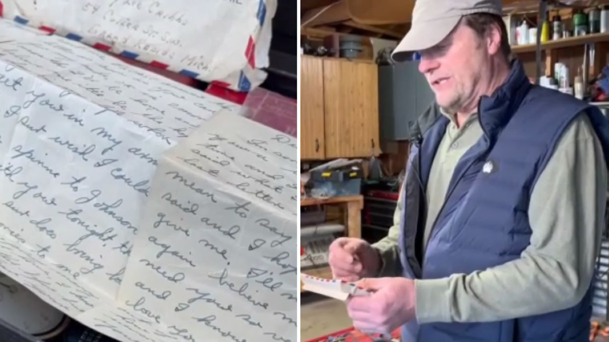 Michigan man finds 1953 love letter penned by Army soldier: ‘It’s almost like poetry’
