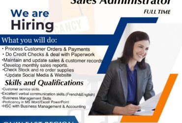 Vacancy Sales Representative